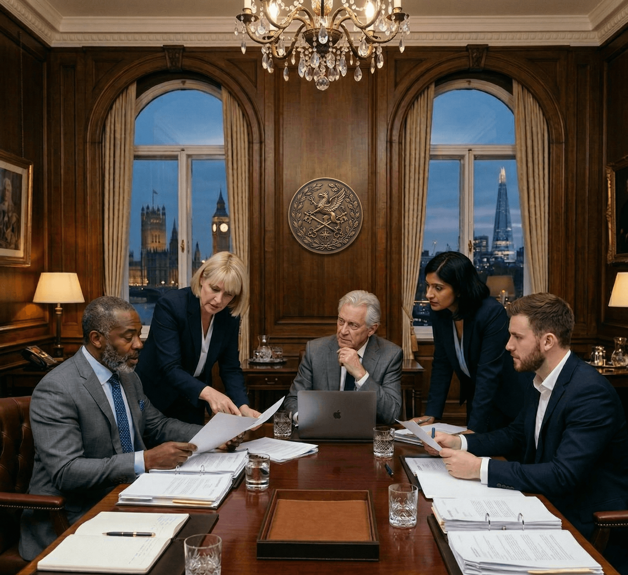 Stein Wegg Law attorneys in discussion